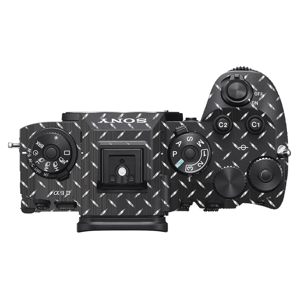 Textured Graphite Tread Sony A9III Camera Skin