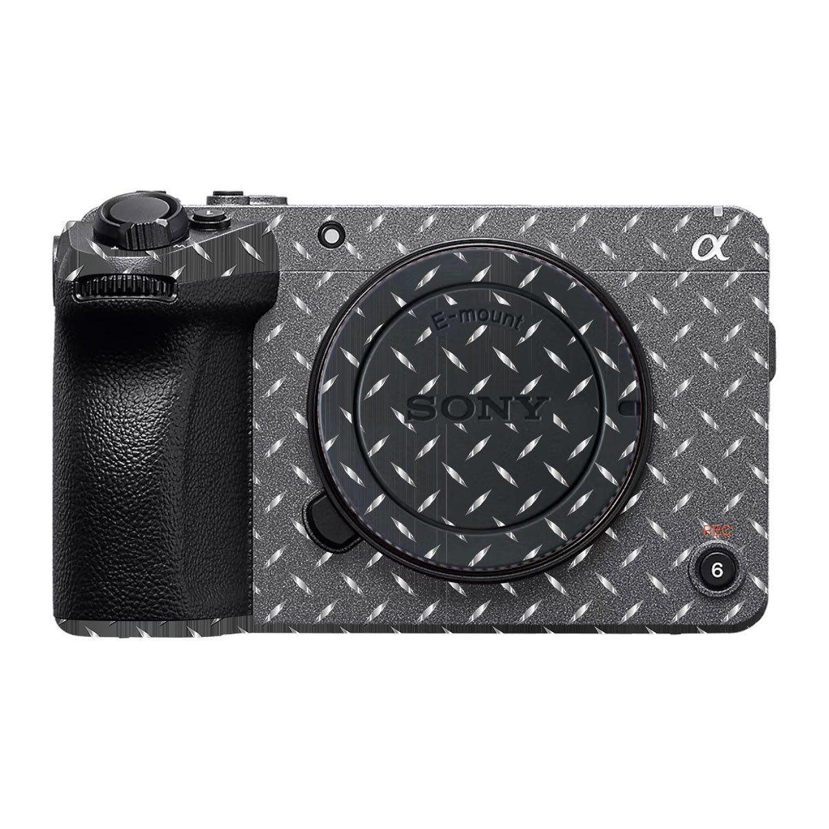Textured Graphite Tread Sony FX30 Camera Skin