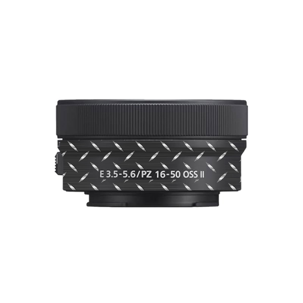 Textured Graphite Tread Sony E 16-50mm F/3.5-5.6 Camera Lens Skin