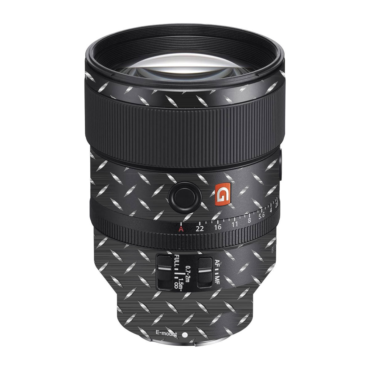 Textured Graphite Tread Sony FE 135mm F/1.8 GM Camera Lens Skin