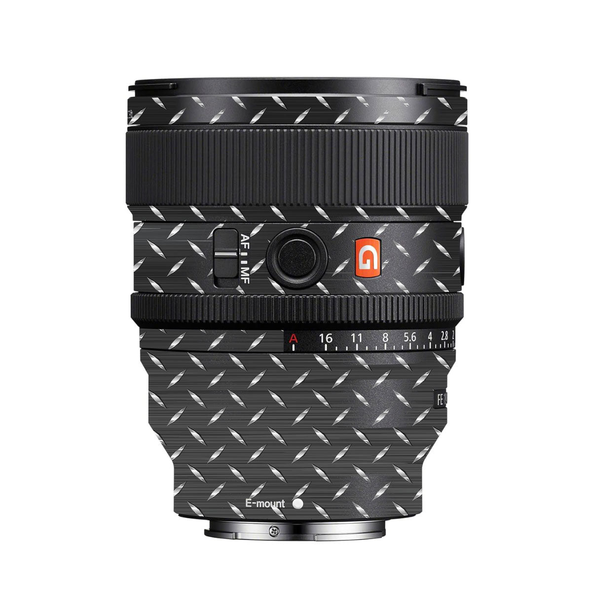 Textured Graphite Tread Sony FE 50mm F/1.2 GM Camera Lens Skin