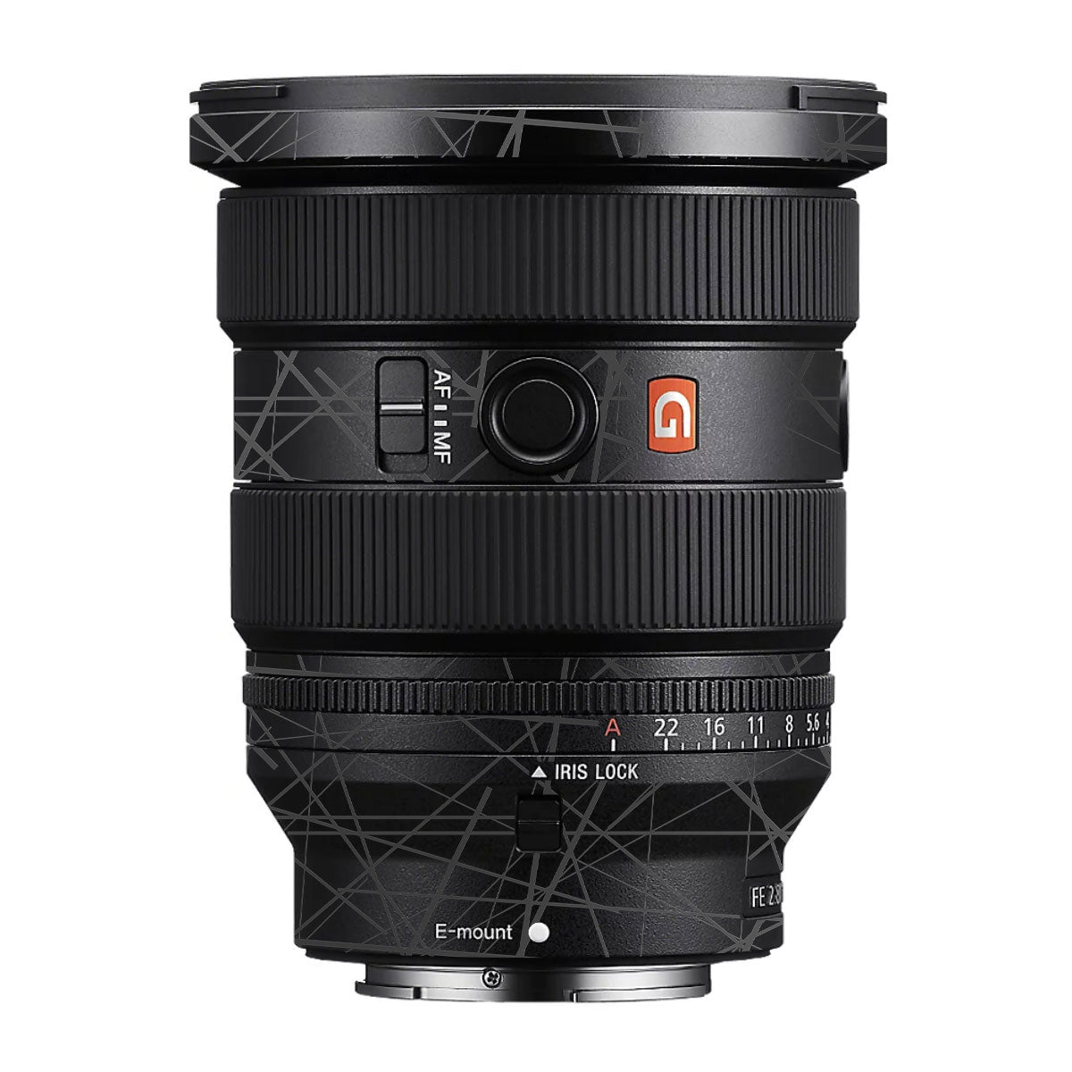Textured Matte Graphite Sony FE 16-35mm F/2.8 GM Camera Lens Skin