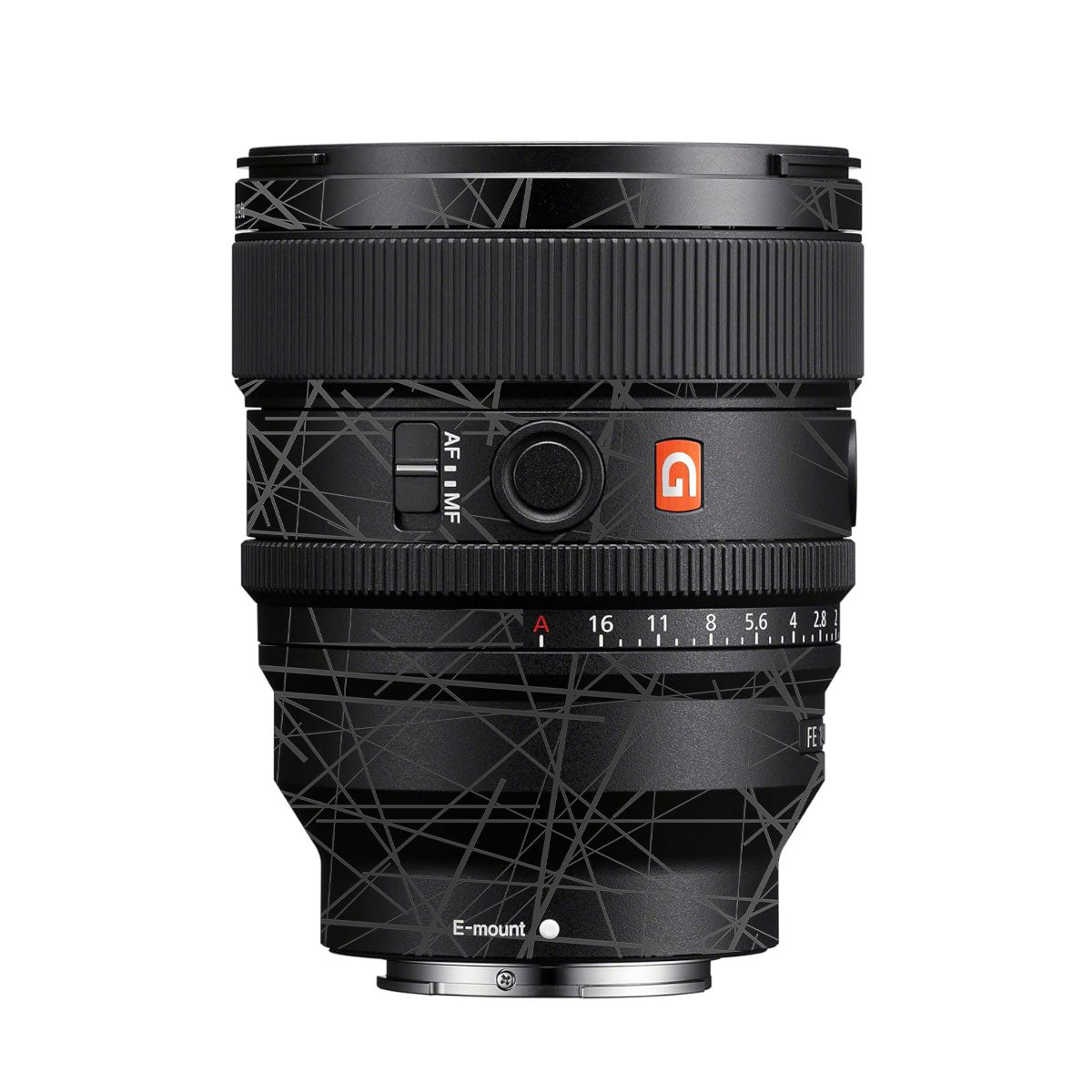 Textured Matte Graphite Sony FE 24mm F/1.4 GM Camera Lens Skin