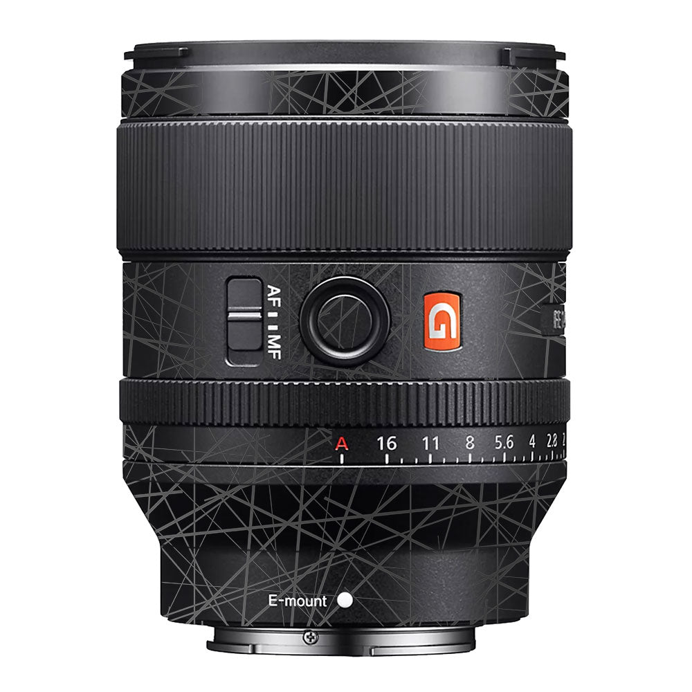 Textured Matte Graphite Sony FE 35mm f/1.4 GM Camera Lens Skin