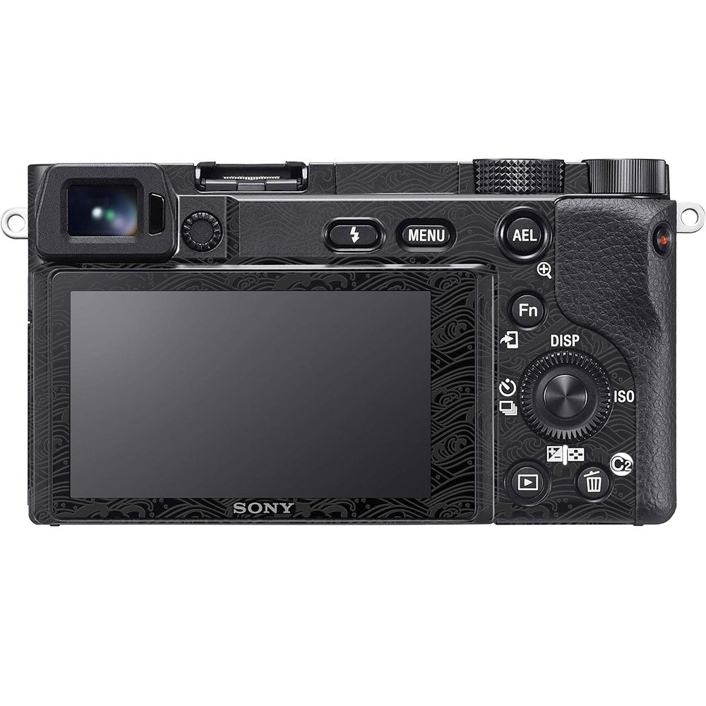 Textured Matte Charcoal Sony A6100 Camera Skin