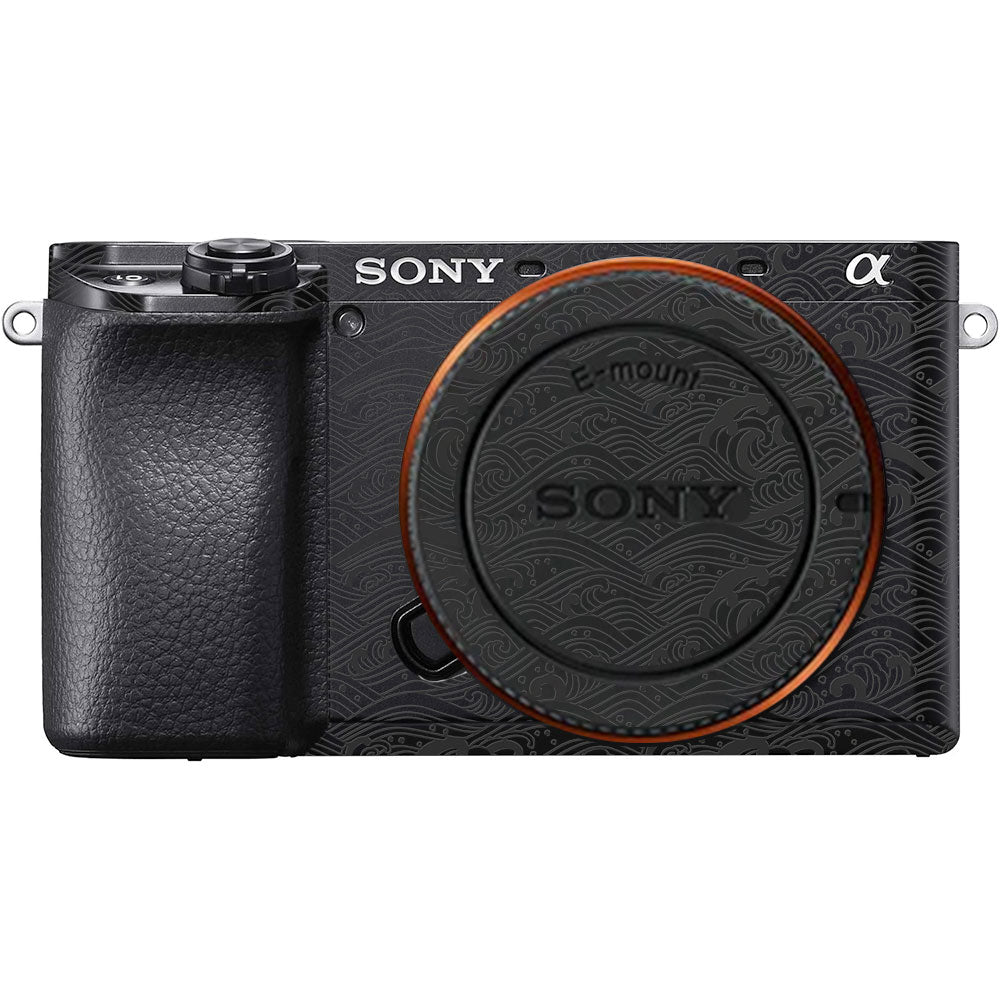 Textured Matte Charcoal Sony A6100 Camera Skin