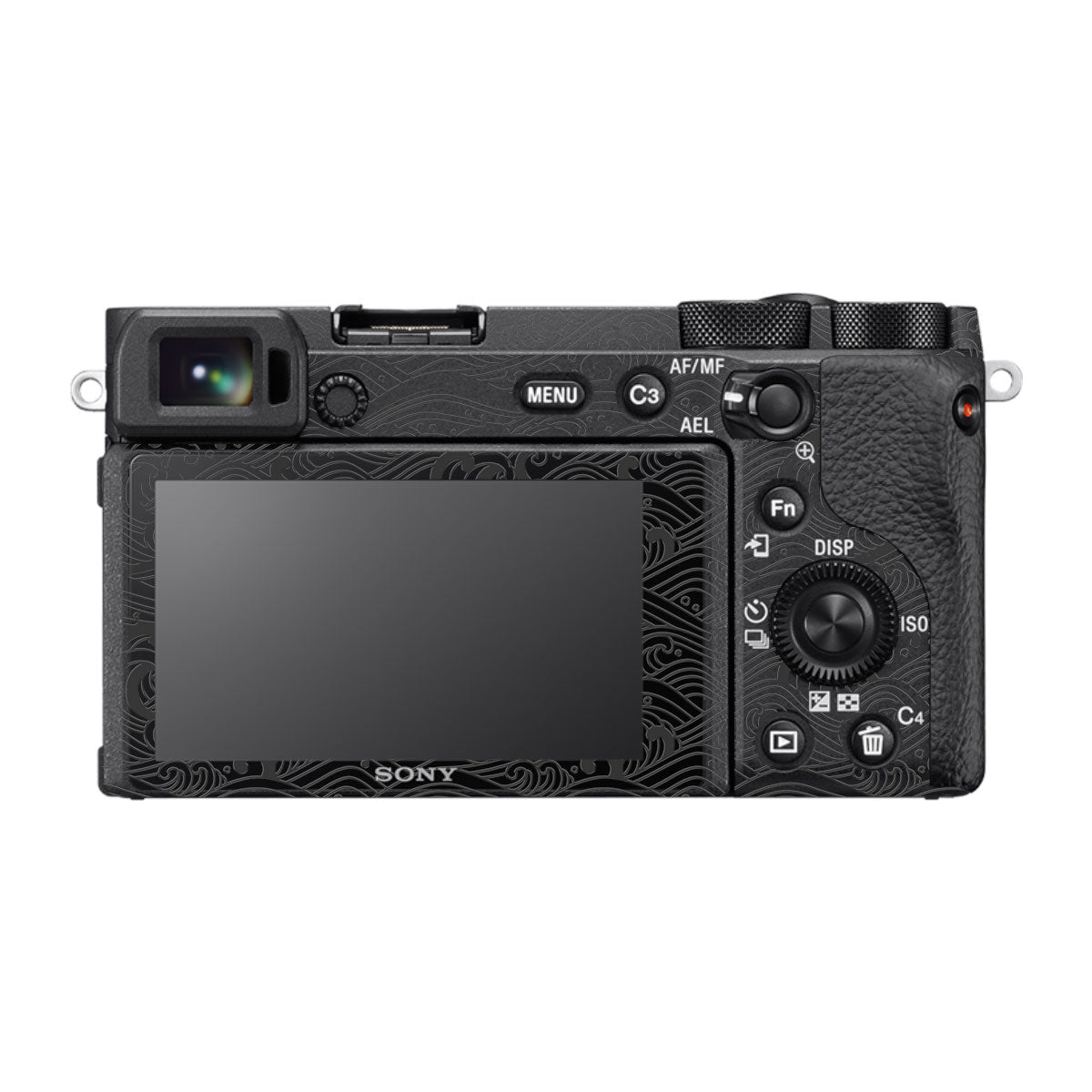Textured Matte Charcoal Sony A6700 Camera Skin