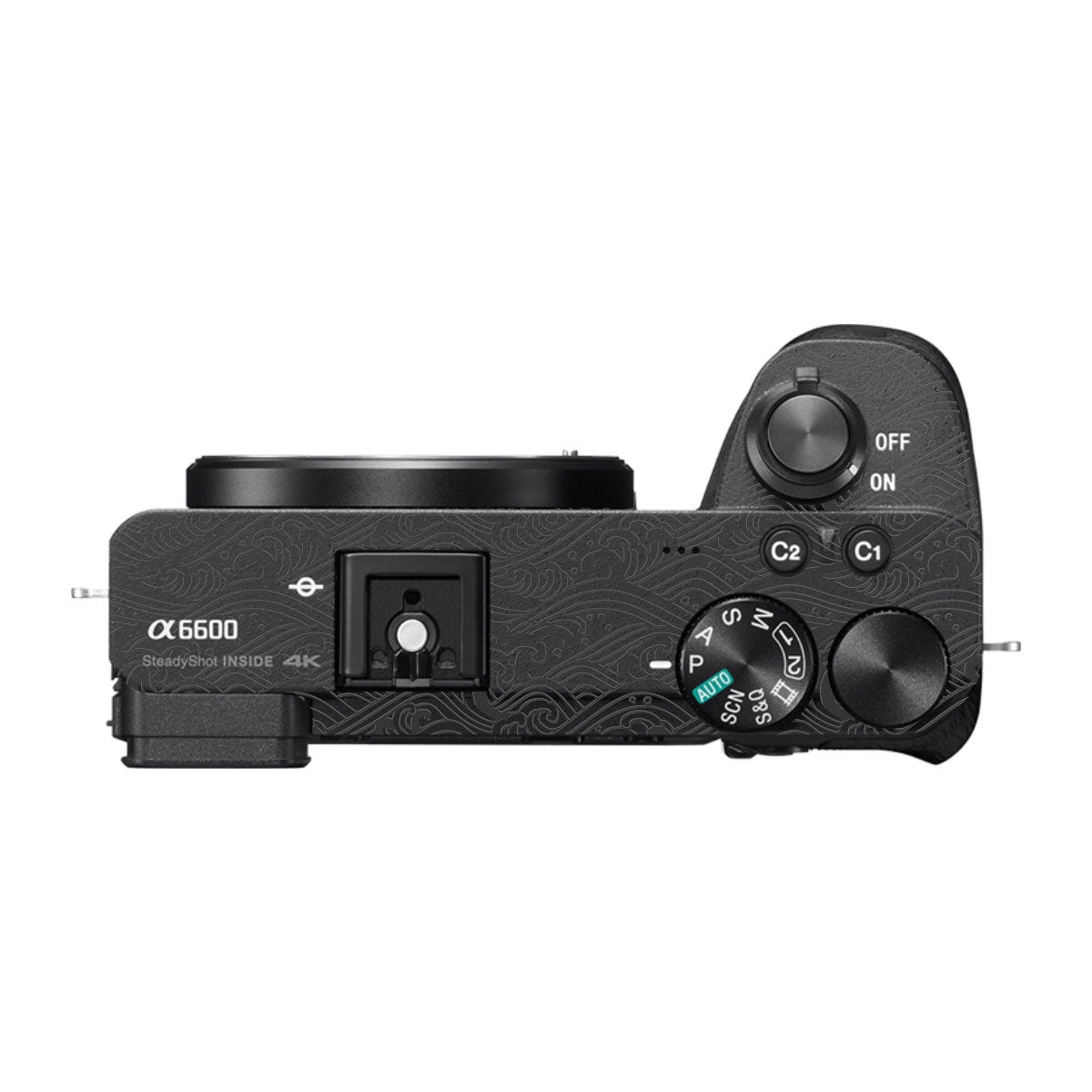 Textured Matte Charcoal Sony A6700 Camera Skin