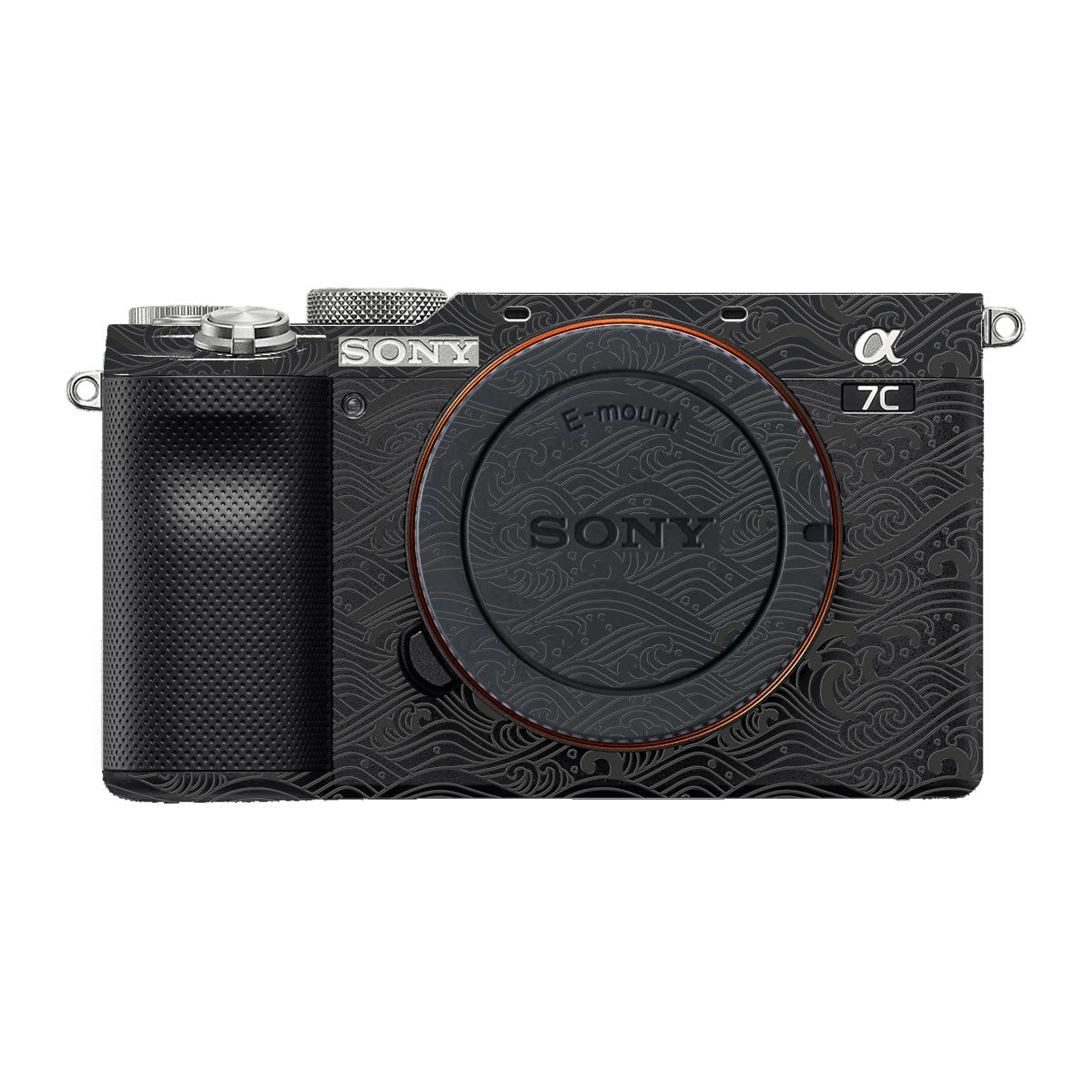 Textured Matte Charcoal Sony A7 C Camera Skin