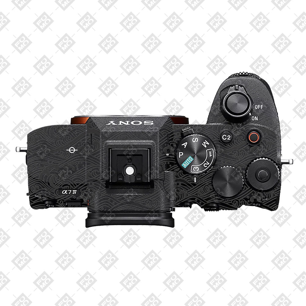 Textured Matte Charcoal Sony A7MIV Camera Skin