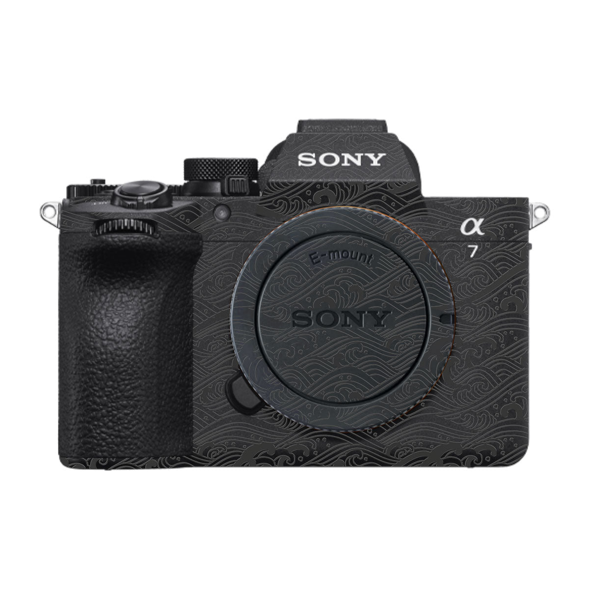 Textured Matte Charcoal Sony A7R II Camera Skin
