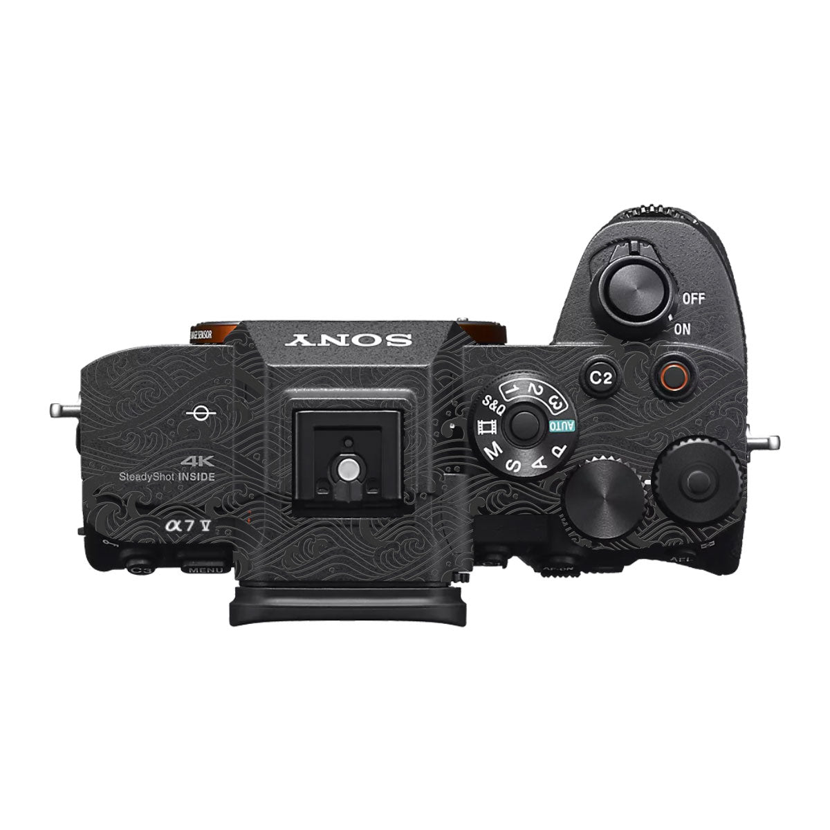 Textured Matte Charcoal Sony A7R II Camera Skin