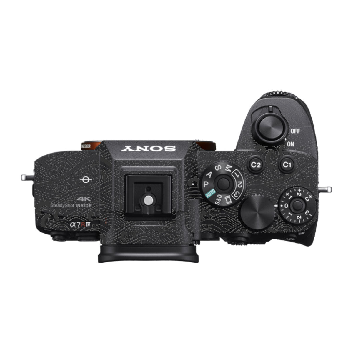 Textured Matte Charcoal Sony A7RV Camera Skin