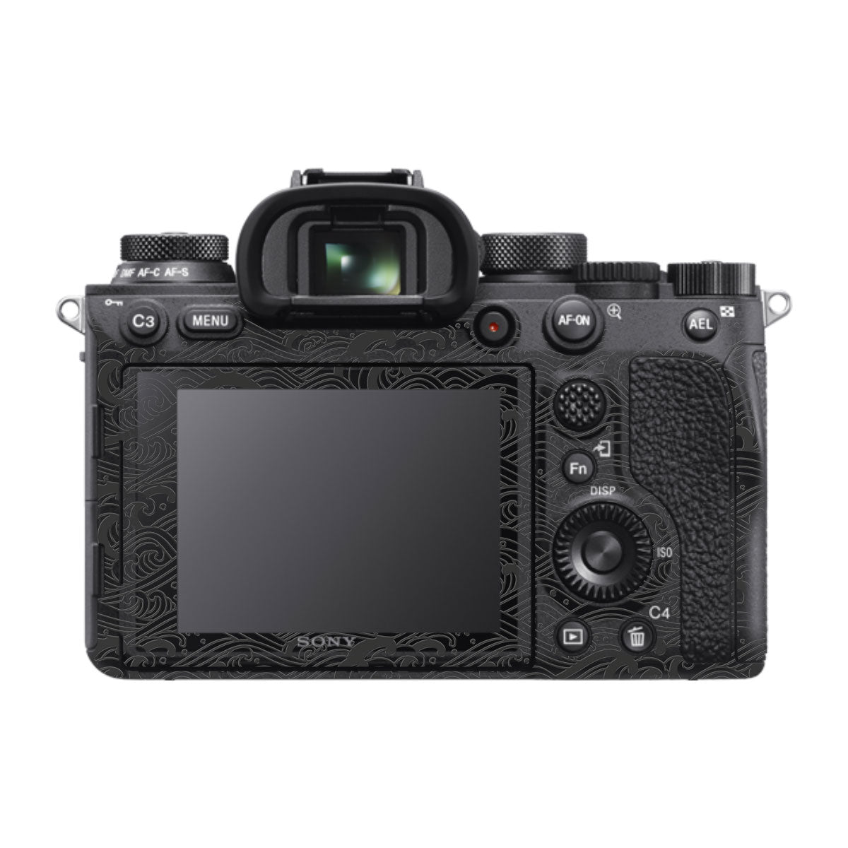 Textured Matte Charcoal Sony A9 Camera Skins