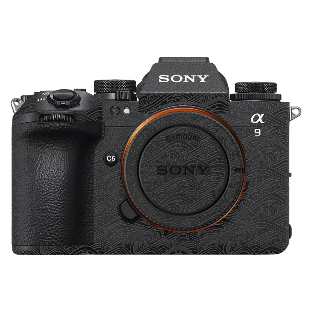 Textured Matte Charcoal Sony A9III Camera Skin