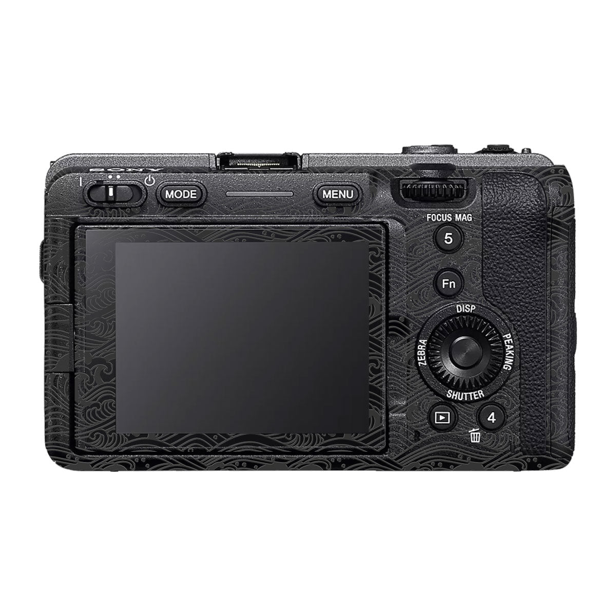 Textured Matte Charcoal Sony FX30 Camera Skin