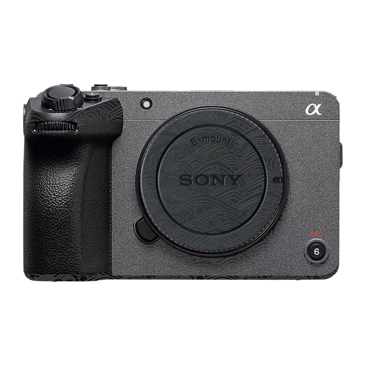 Textured Matte Charcoal Sony FX30 Camera Skin