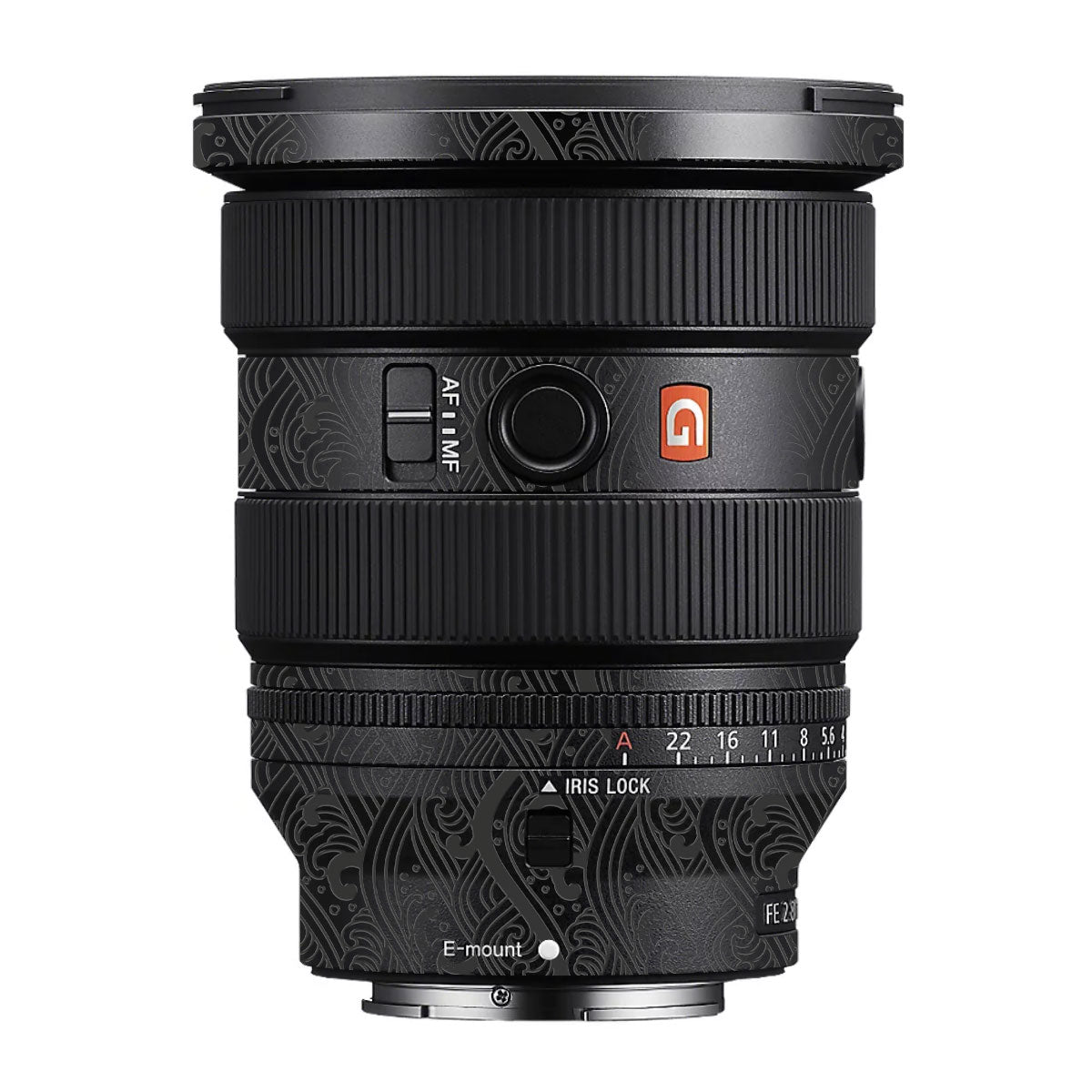 Textured Matte Charcoal Sony FE 16-35mm F/2.8 GM II Camera Lens Skin