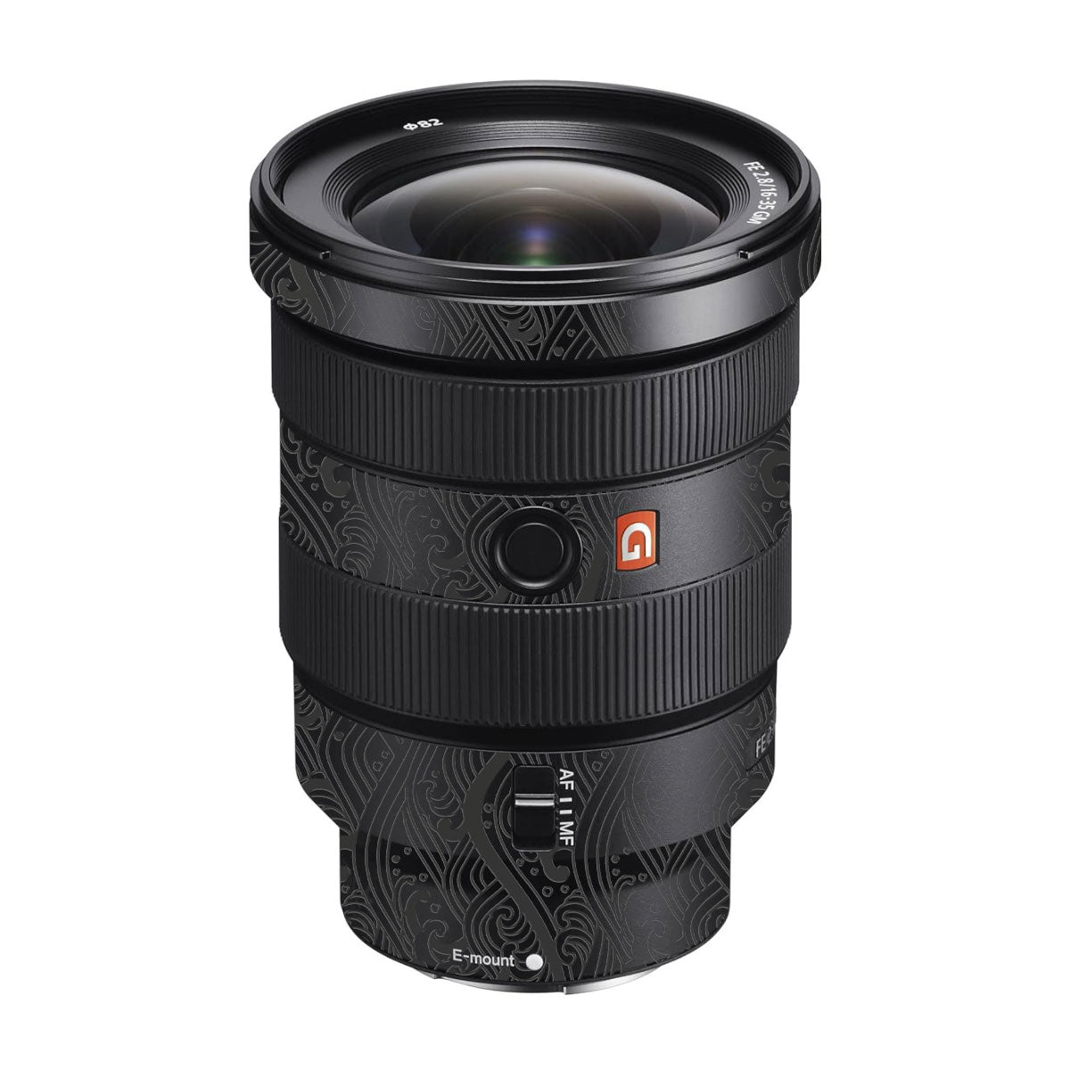 Textured Matte Charcoal Sony FE 16-35mm F/2.8 GM Camera Lens Skin