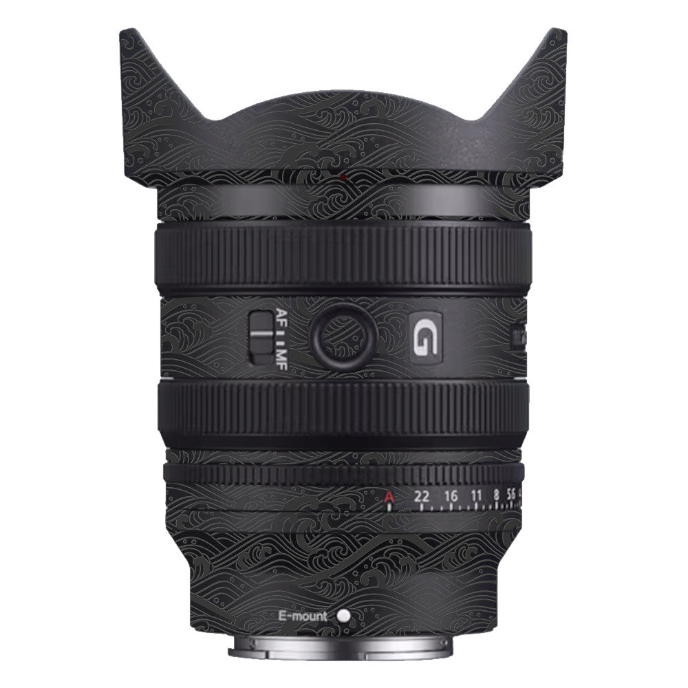 Textured Matte Charcoal Sony FE 24-50mm f/2.8 G Camera Lens Skin