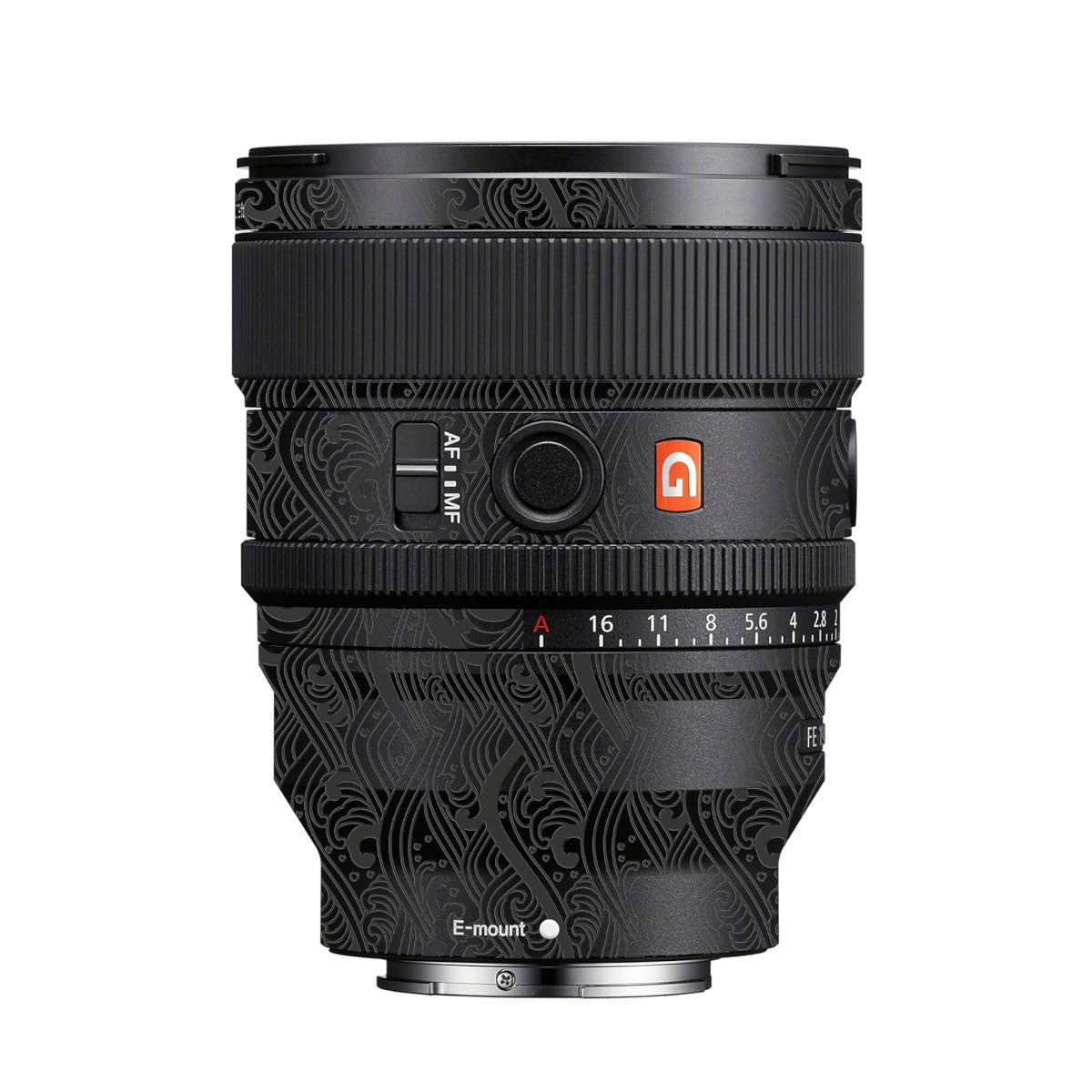 Textured Matte Charcoal Sony FE 24mm F/1.4 GM Camera Lens Skin