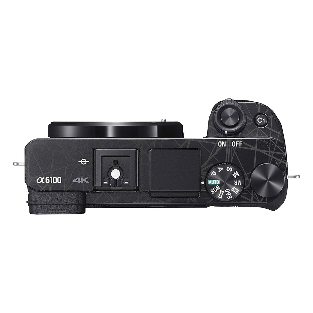 Textured Matte Graphite Sony A6100 Camera Skin