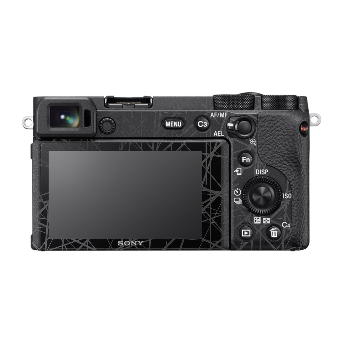 Textured Matte Graphite Sony A6600 Camera Skins
