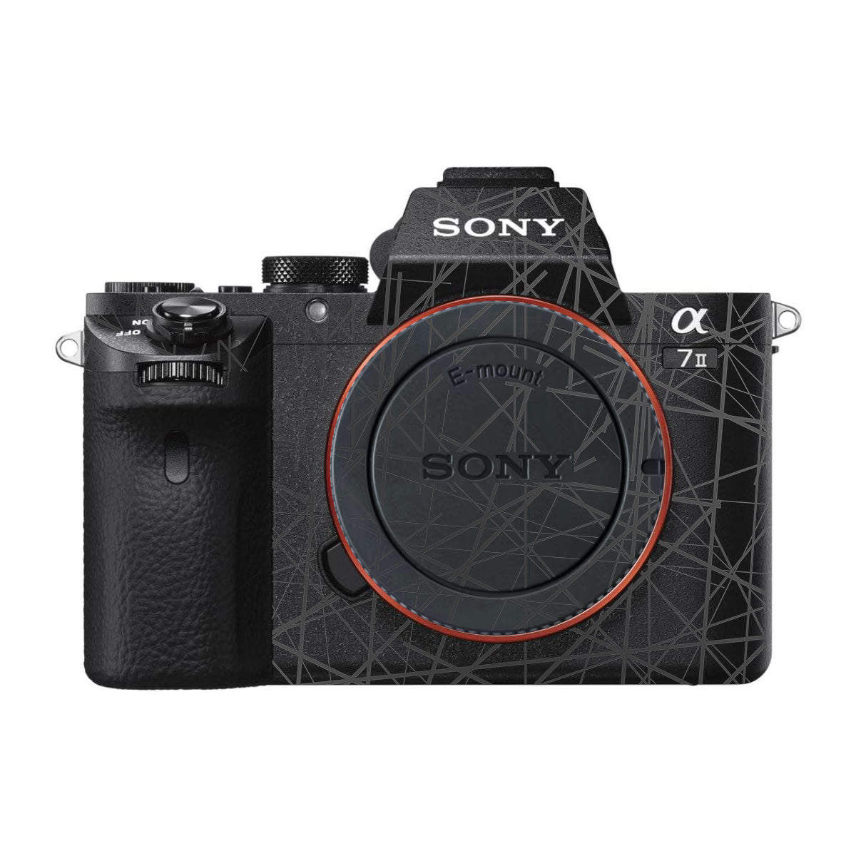 Textured Matte Graphite Sony A7 II Camera Skin