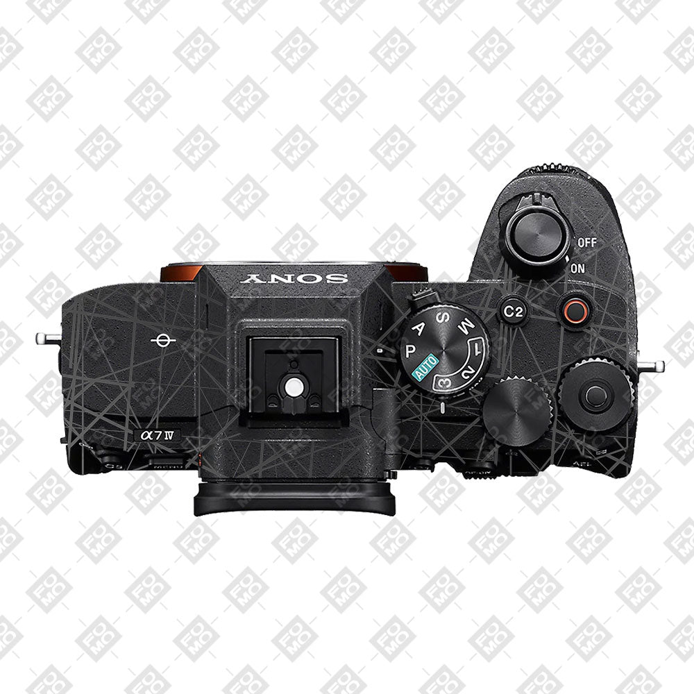 Textured Matte Graphite Sony A7MIV Camera Skin
