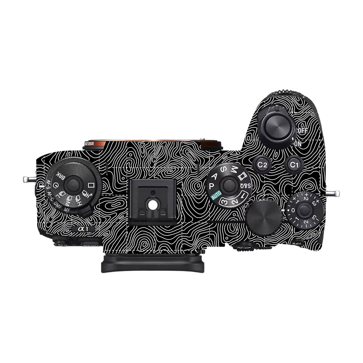 Textured Midnight Slate Sony A1 Camera Skin