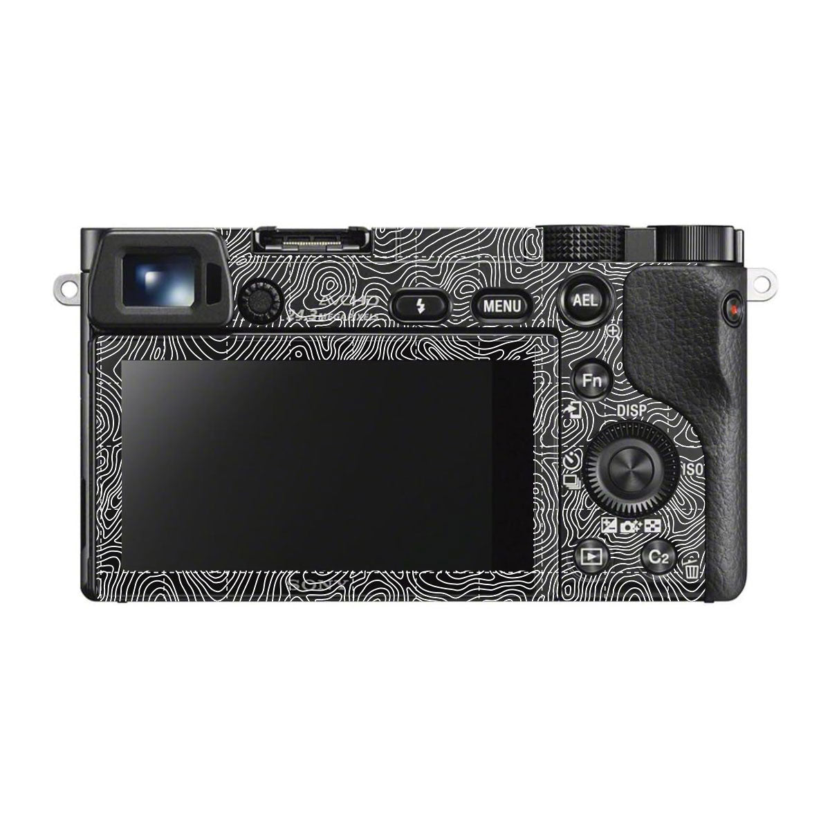 Textured Midnight Slate Sony A6000 Camera Skins