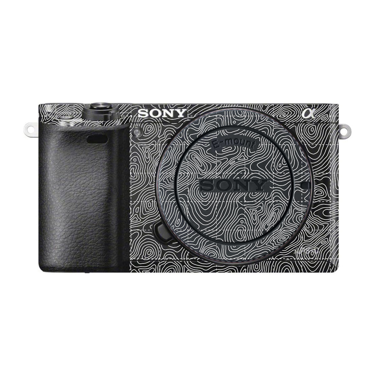 Textured Midnight Slate Sony A6000 Camera Skins