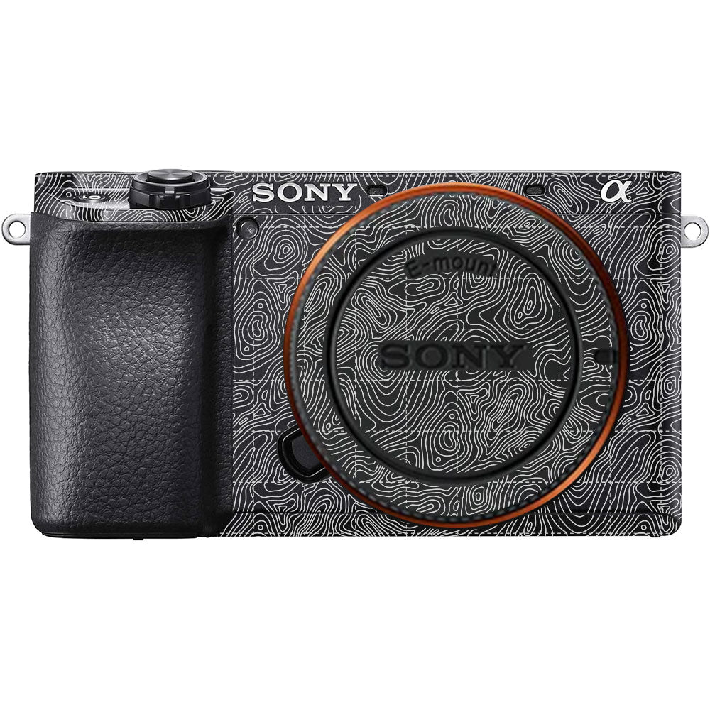 Textured Midnight Slate Sony A6100 Camera Skin