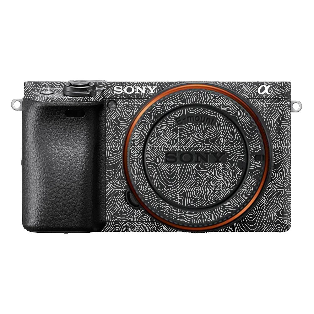 Textured Midnight Slate Sony A6400 Camera Skin
