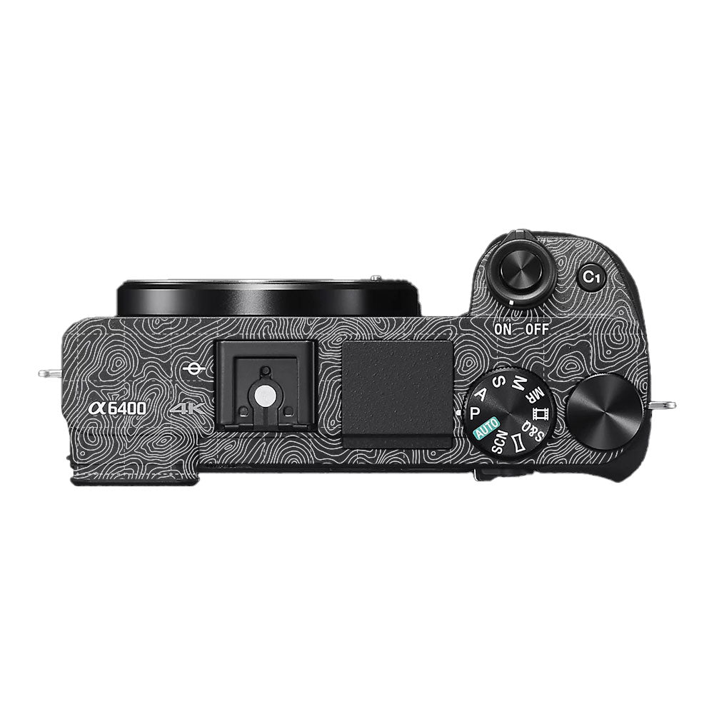 Textured Midnight Slate Sony A6400 Camera Skin