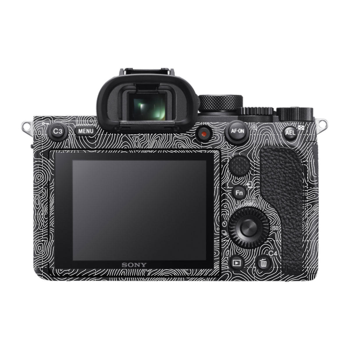 Textured Midnight Slate Sony A7RV Camera Skin