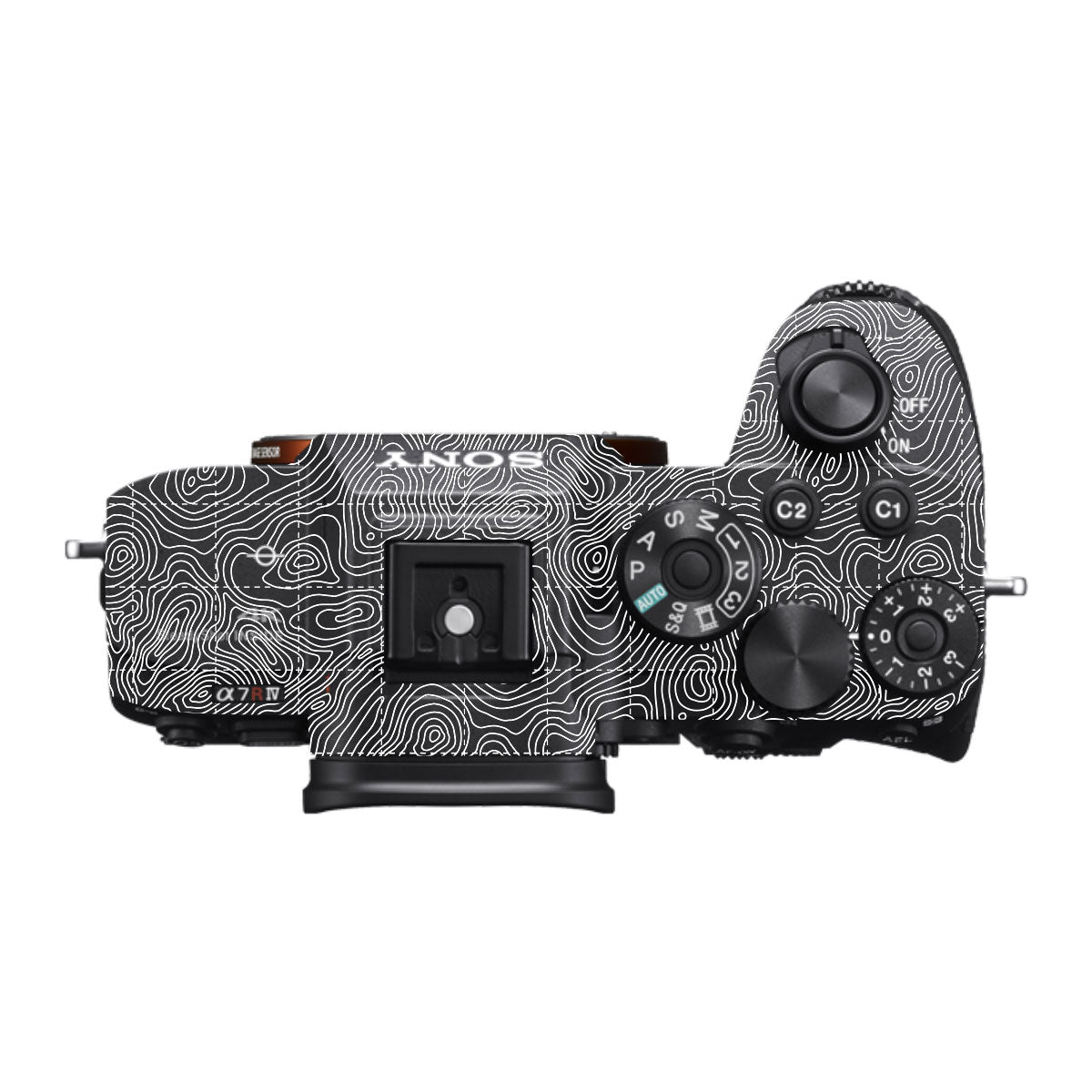 Textured Midnight Slate Sony A7RV Camera Skin