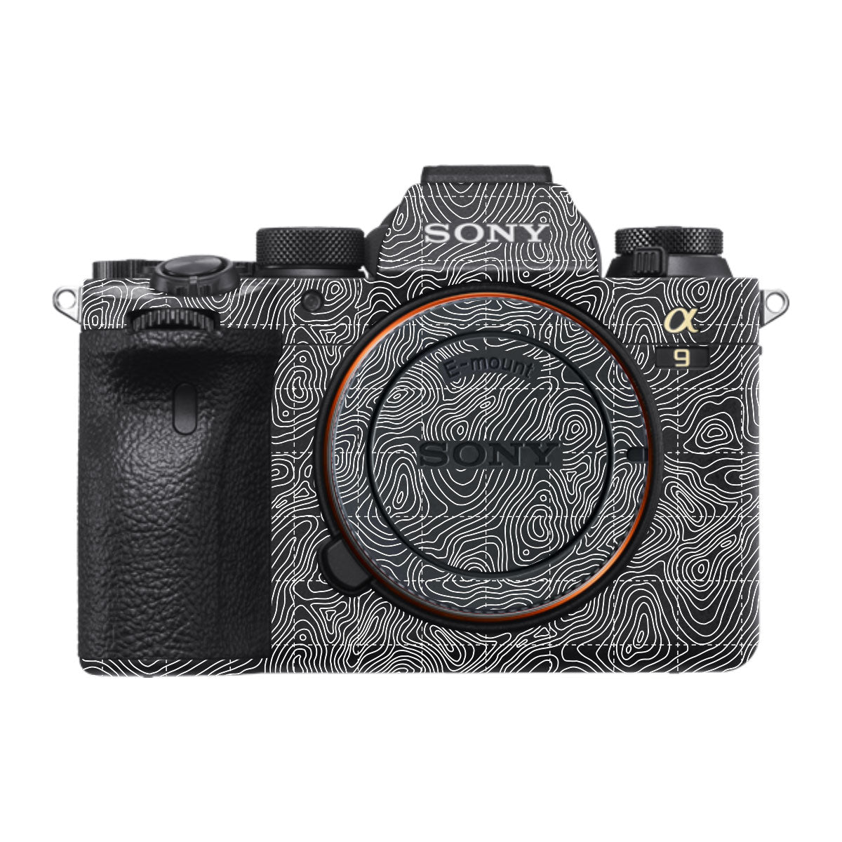 Textured Midnight Slate Sony A9 Camera Skins