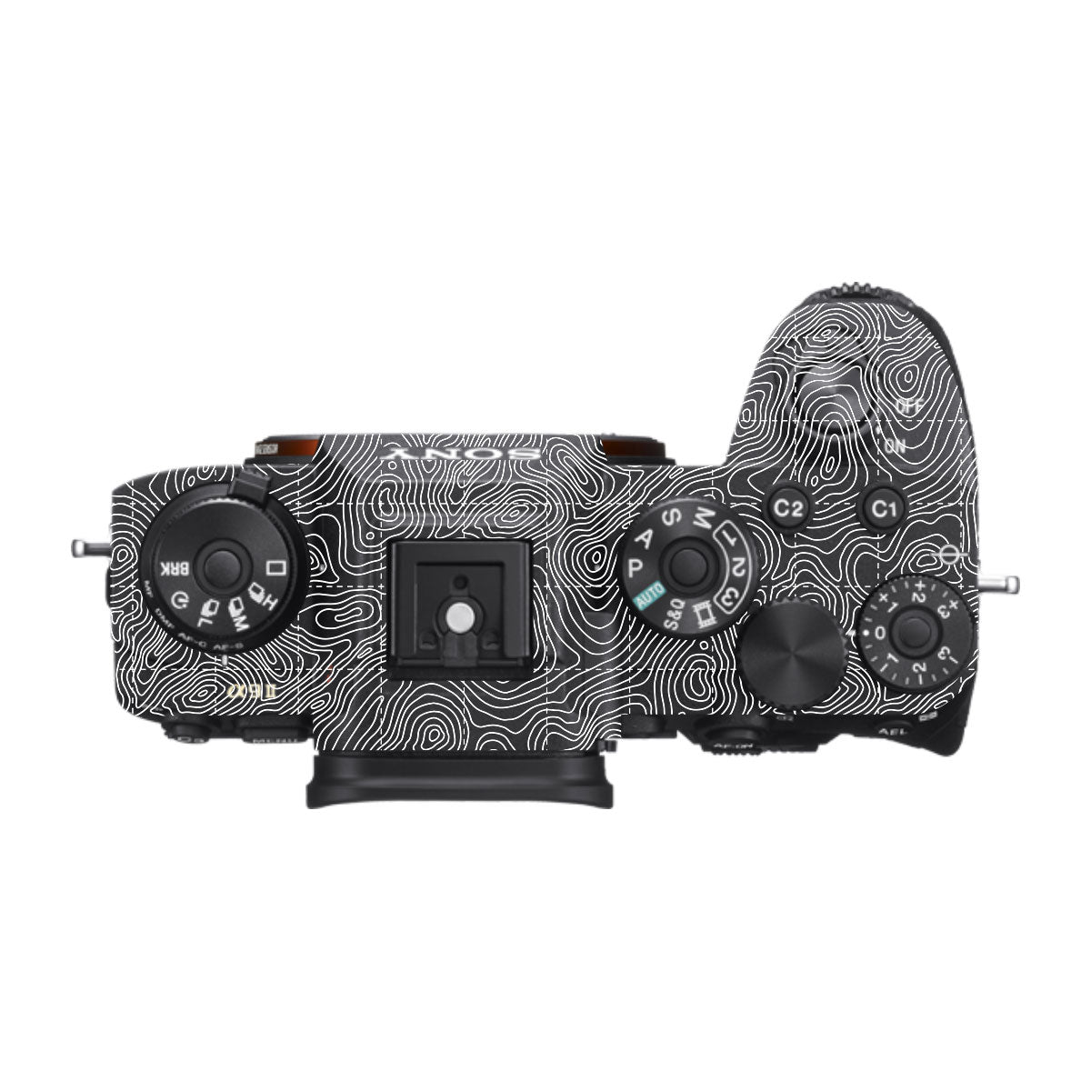 Textured Midnight Slate Sony A9 Camera Skins