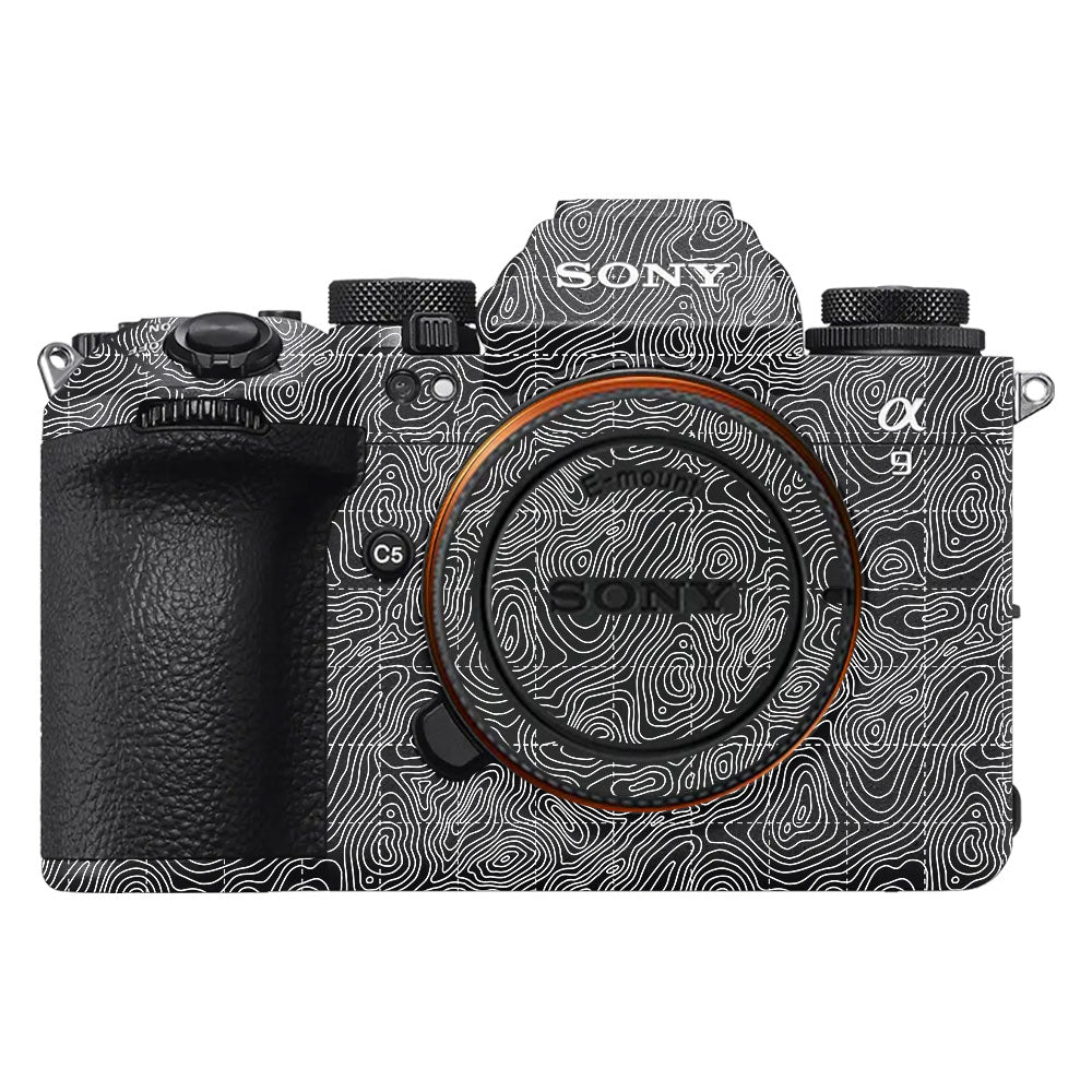 Textured Midnight Slate Sony A9III Camera Skin