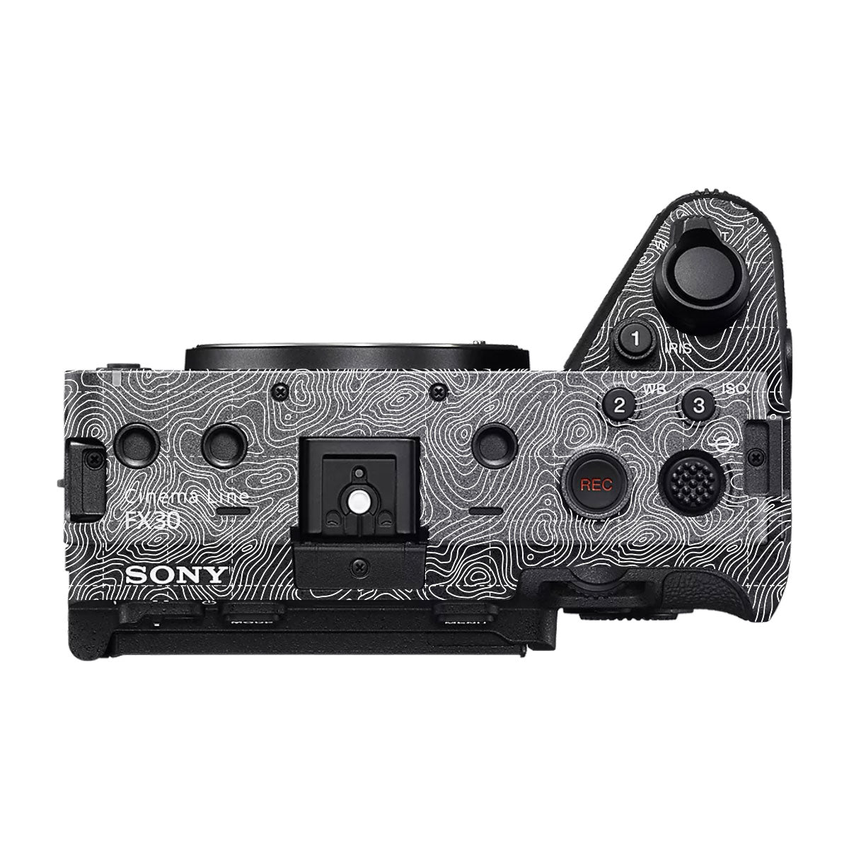 Textured Midnight Slate Sony FX30 Camera Skin
