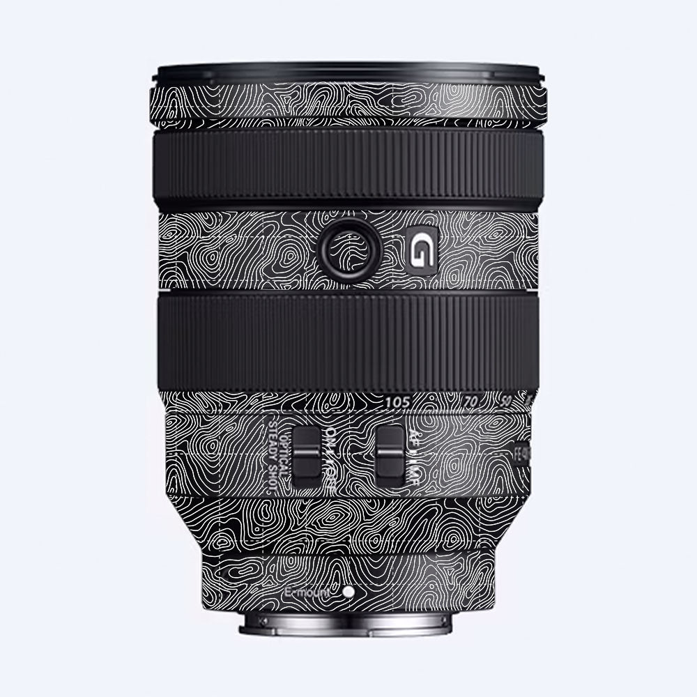 Textured Midnight Slate Sony FE 24-105mm f/4 G OSS Camera Lens Skin