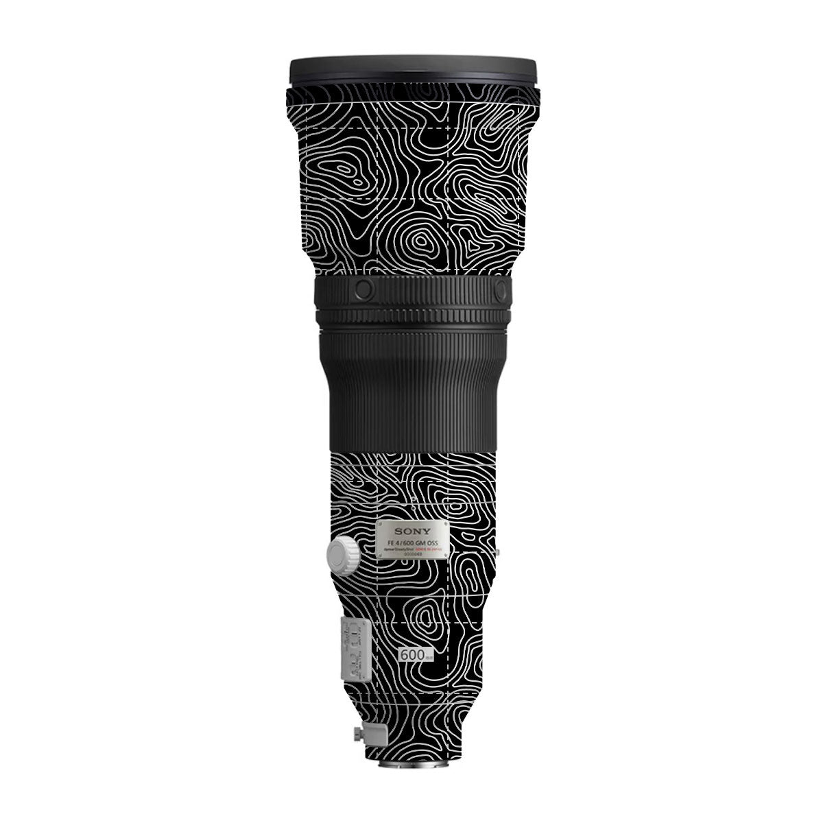 Textured Midnight Slate Sony FE 600mm F/4 GM OSS Camera Lens Skin