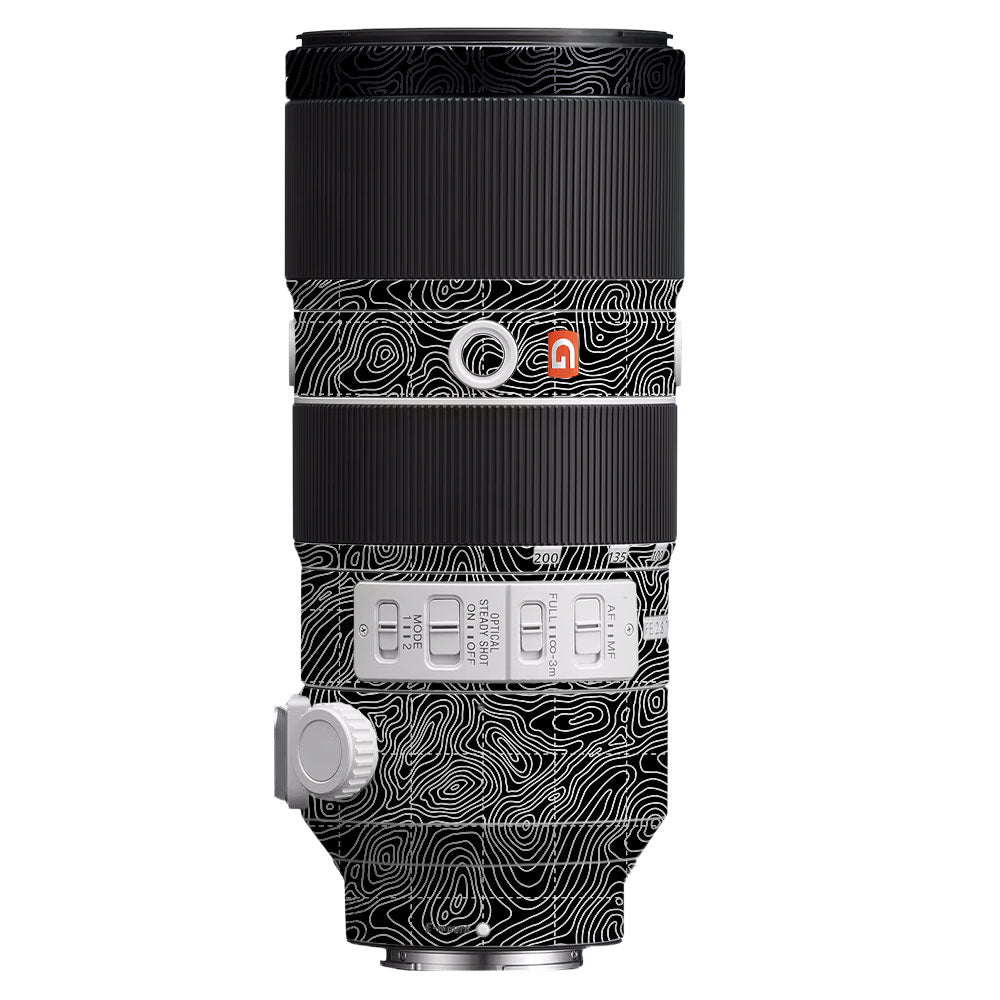 Textured Midnight Slate Sony FE 70–200mm f/2.8 GM OSS Camera Lens Skin