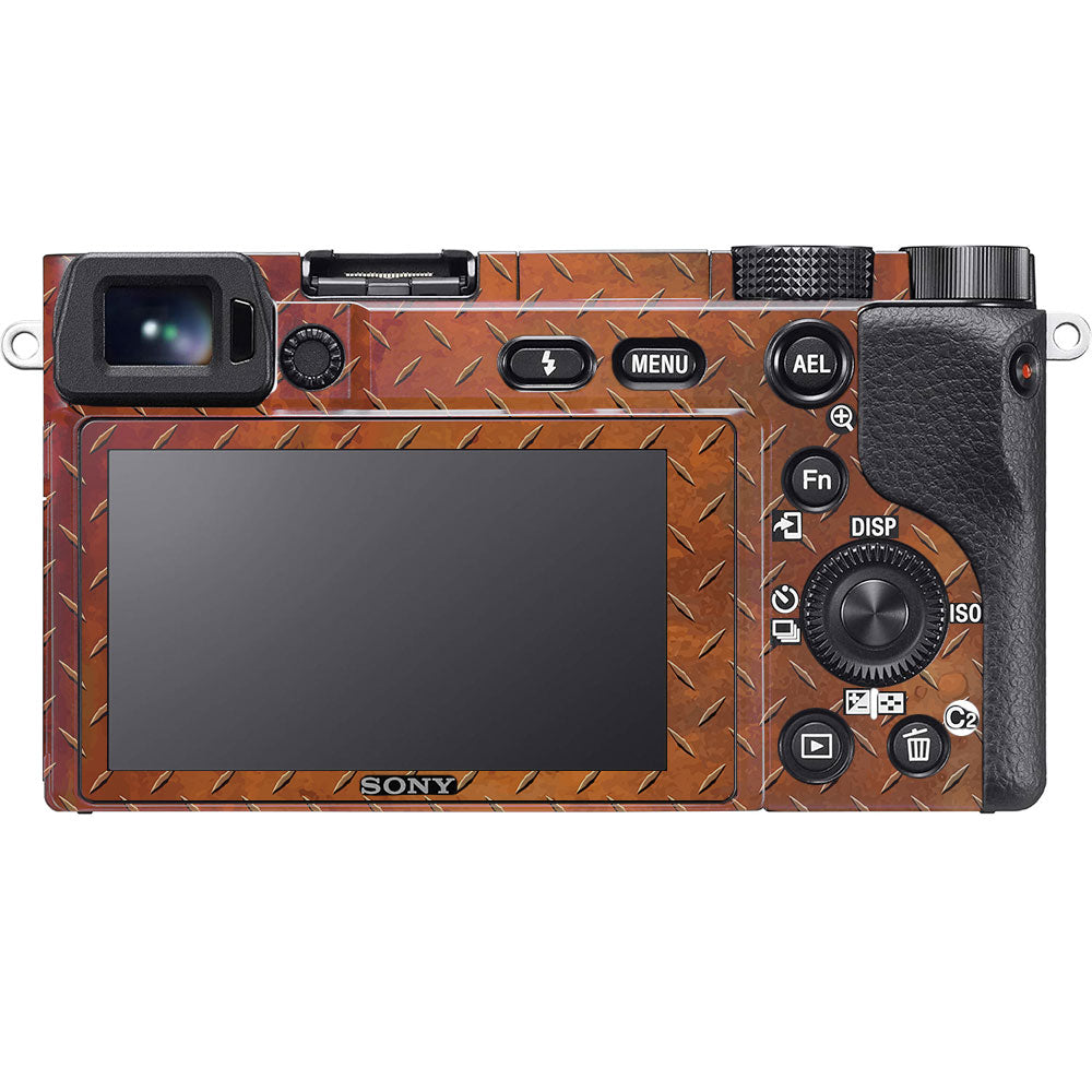 Textured Rust Forge Sony A6100 Camera Skin