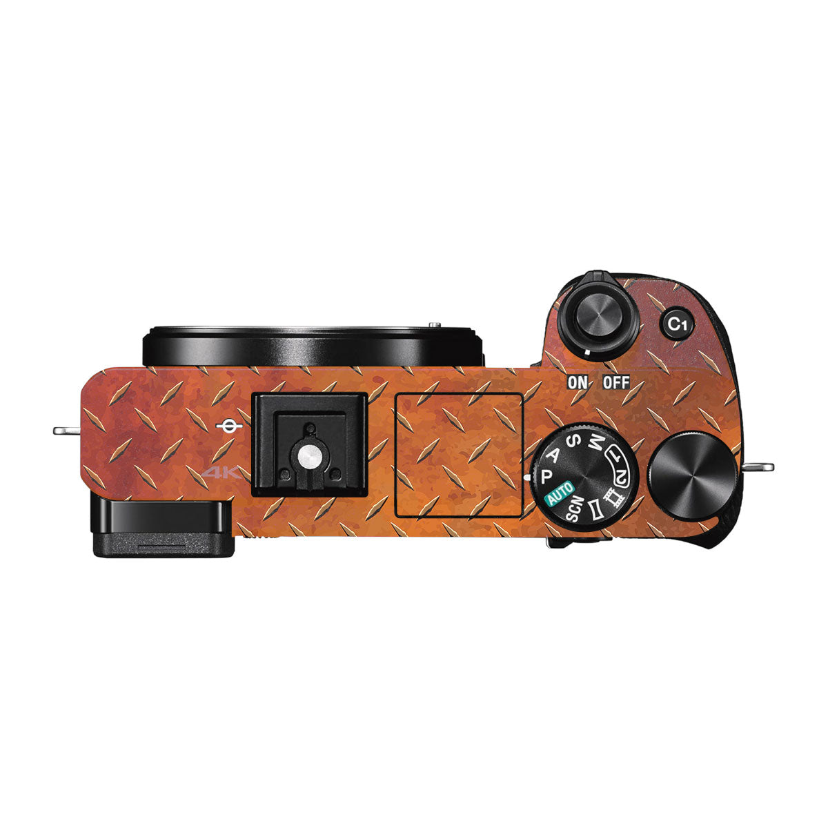 Textured Rust Forge Sony A6300 Camera Skins
