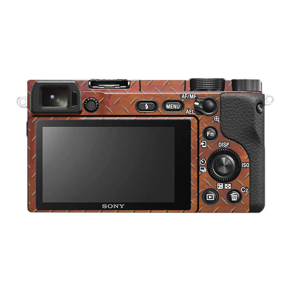 Textured Rust Forge Sony A6400 Camera Skin