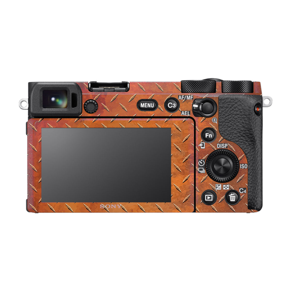 Textured Rust Forge Sony A6700 Camera Skin