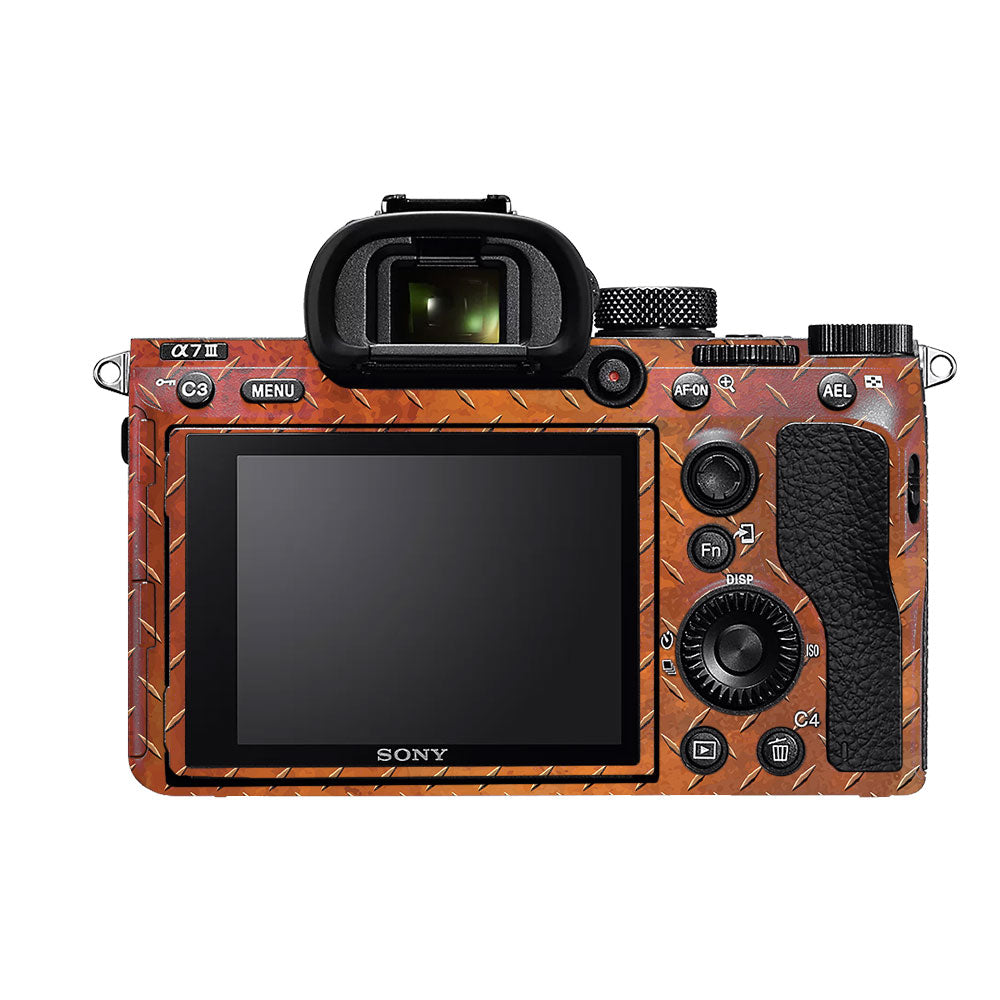 Textured Rust Forge Sony A7MIII Camera Skin