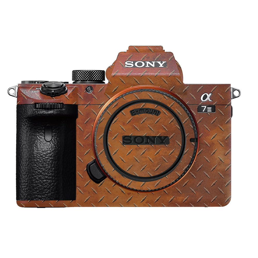 Textured Rust Forge Sony A7MIII Camera Skin